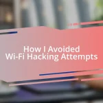 How I Avoided Wi-Fi Hacking Attempts